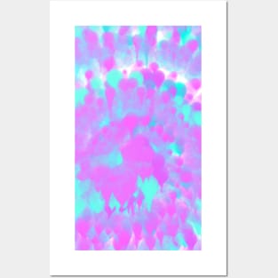 Cotton Candy Tie Dye Posters and Art